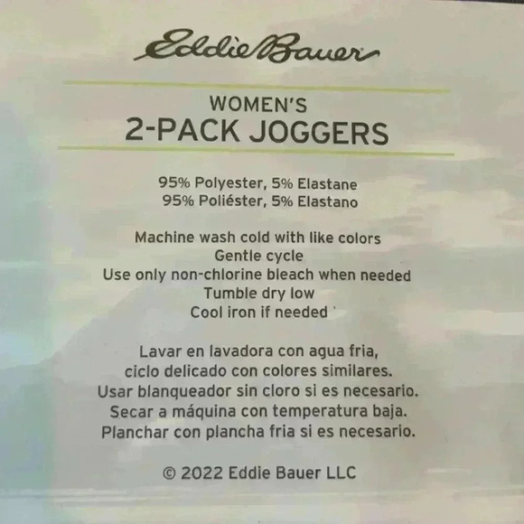Eddie Bauer Joggers 2-pack - Picture 3 of 3
